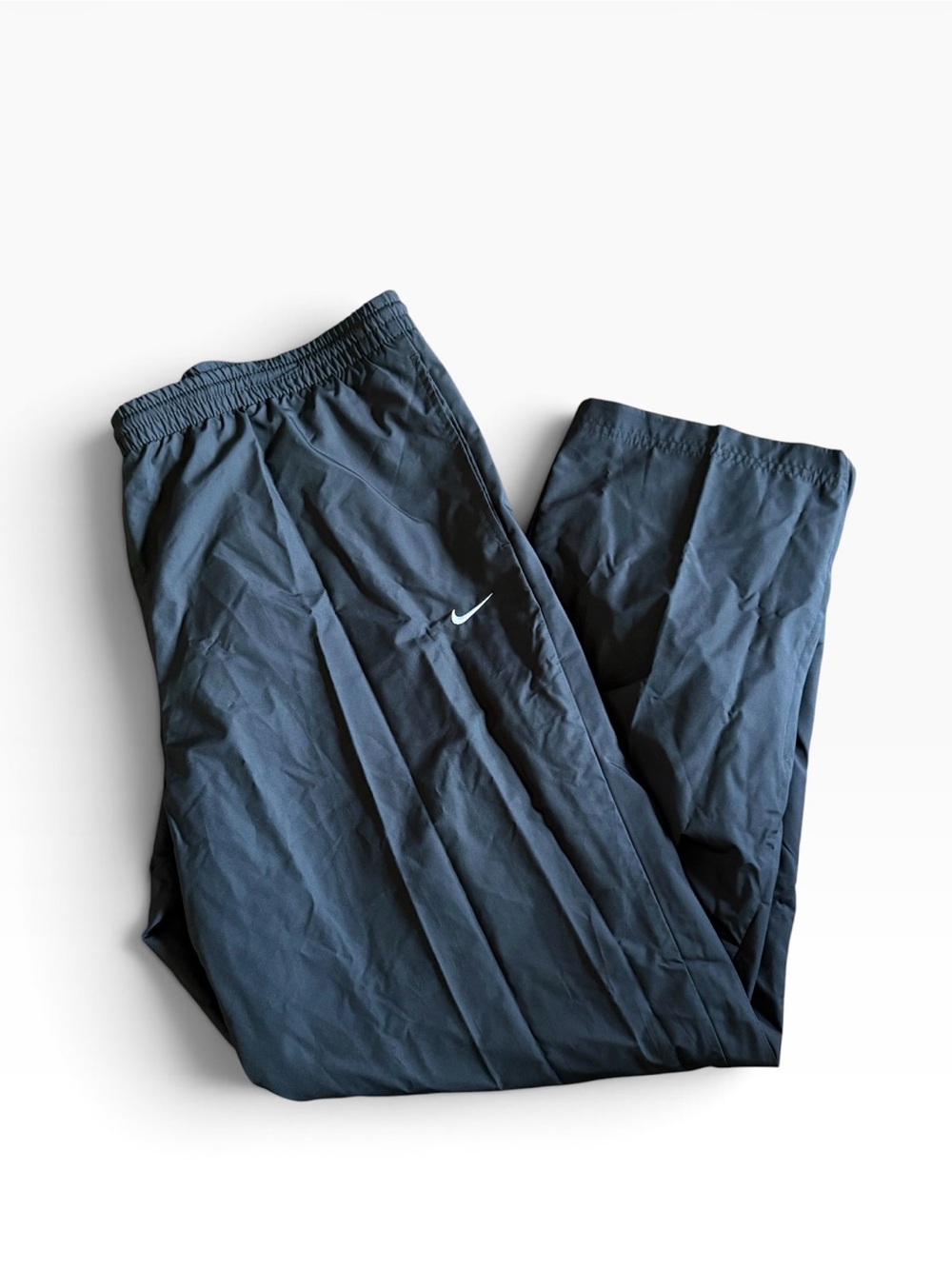 Nike Men's Dark Navy Track Pants with Swoosh